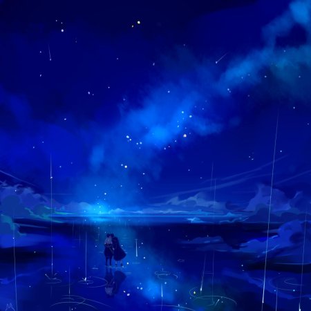Звездное небо аниме