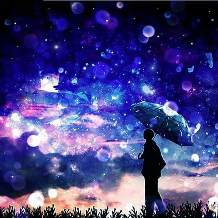 Звездное небо арт