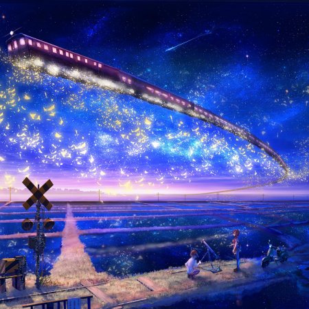 Аниме пейзажи