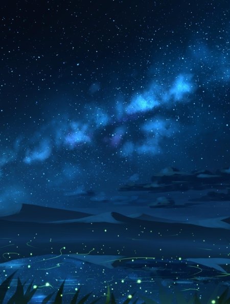 Ночное небо арт