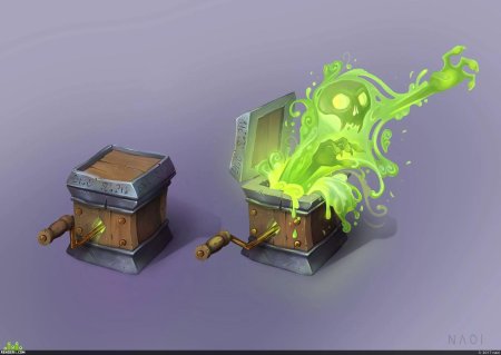 Сундук концепт арт