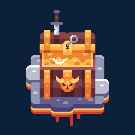 Пиксельный сундук