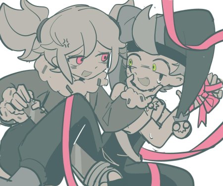 Skullgirls пикок и мари