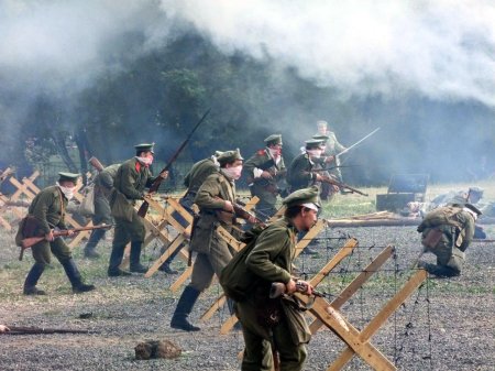 1 мировая атака мертвецов крепость осовец