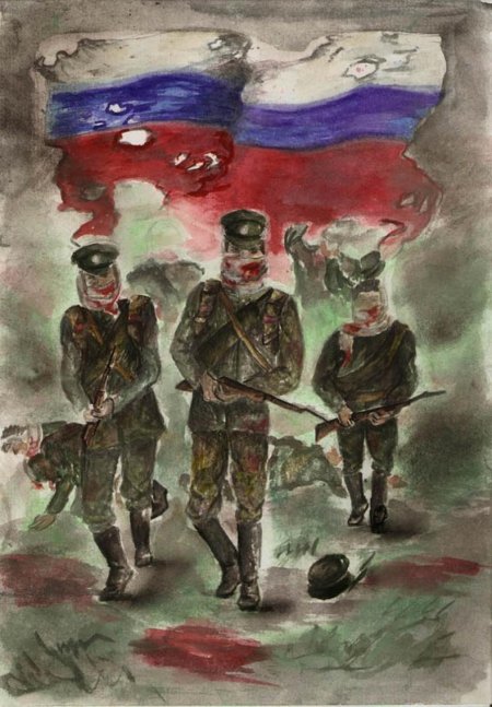 Белая армия рисунки дмитрия альшаева