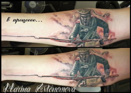 Атака мертвецов осовец татуировка