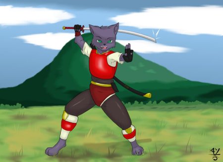 Коты самураи