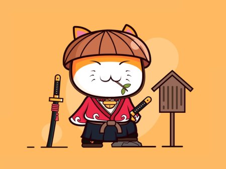 Весёлый самурай