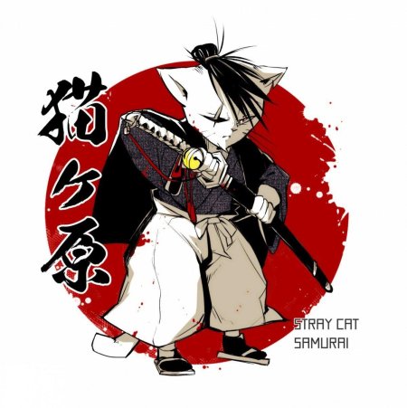 Самурай кот