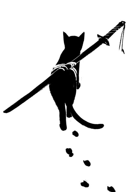 Кошка с катаной