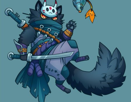 Коты самураи