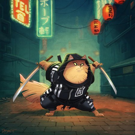 Хомяк самурай