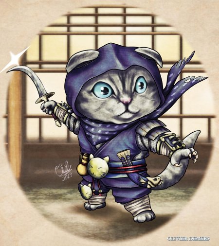 Коты самураи