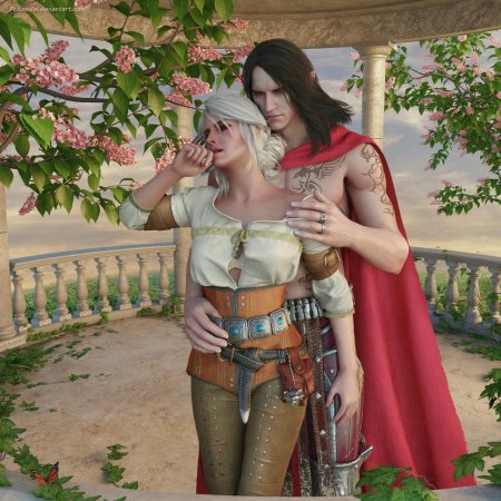 Ведьмак эредин и цири