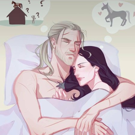 Геральт йеннифер и цири