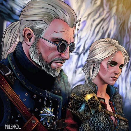 Ведьмак цири и гераль