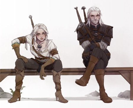 Ведьмак геральт и цири