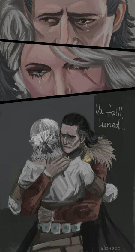 Ведьмак геральт и цири арт