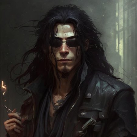 Киберпанк прически