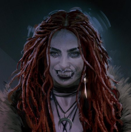 Рыжая ведьма фэнтези