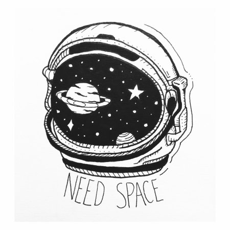 Космос эскиз