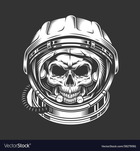 Череп в скафандре