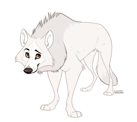 Волк мультяшный