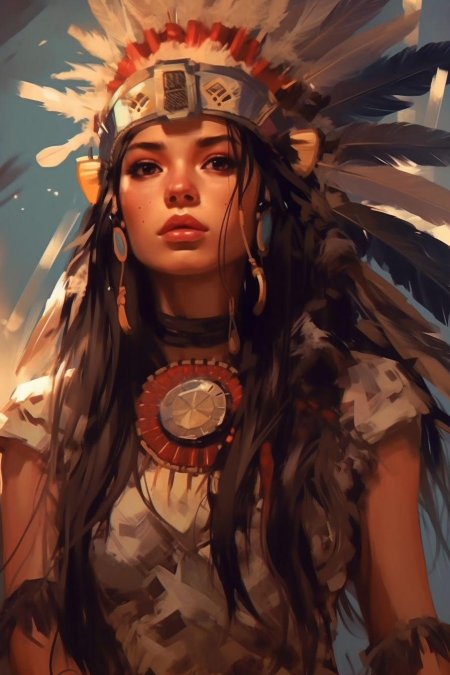 Женщины индейцы