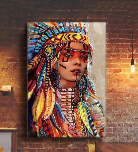 Индеец девушка