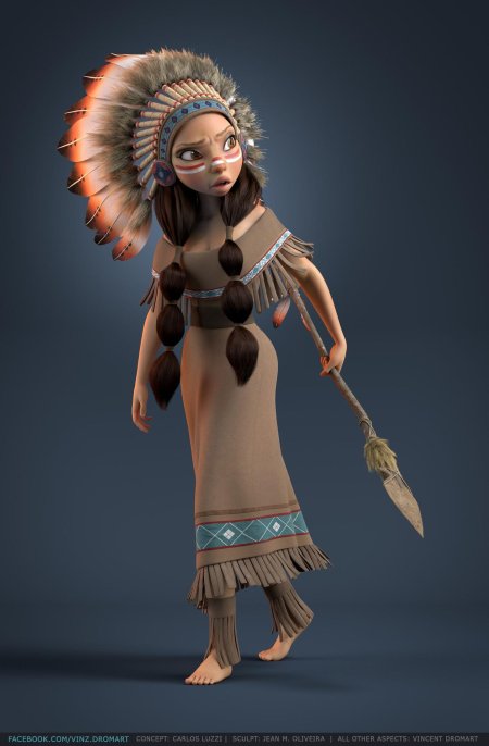 Индеец персонаж