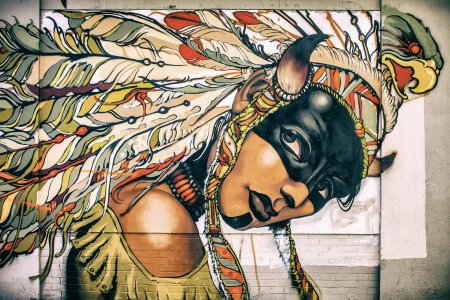 Стрит арт граффити