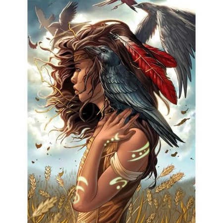 Шаманка фэнтези девушка фэнтези