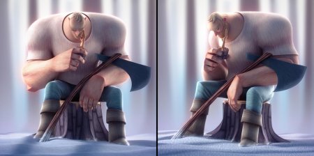 Tom booth одинокий дровосек