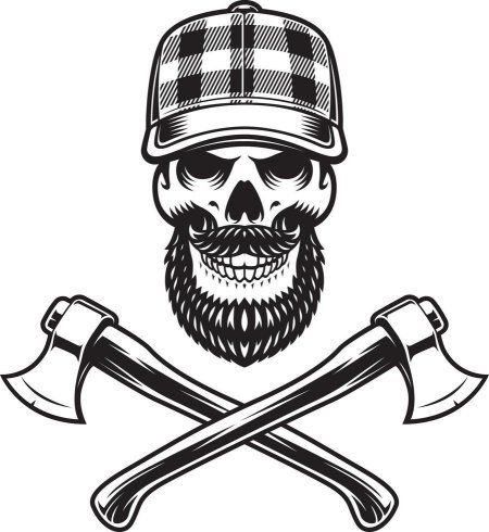 Череп дровосека