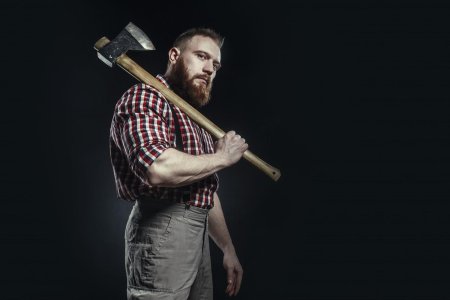 Дровосек lumberjack man