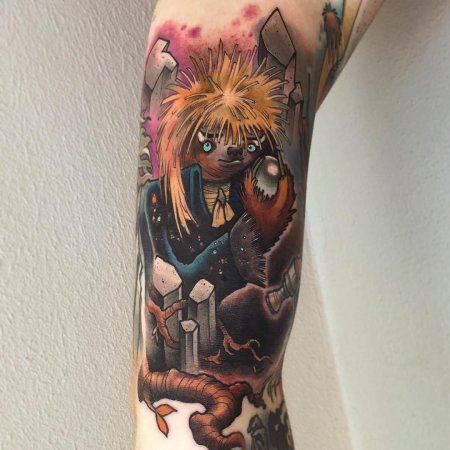 Тату ленивец