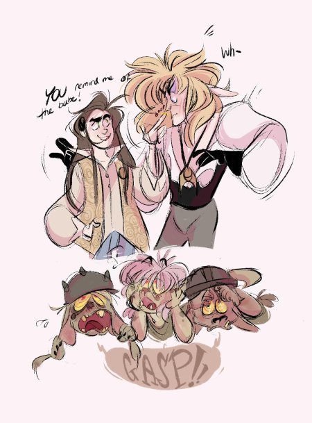 Джарет король гоблинов арт