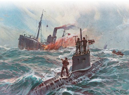 Подводная лодка мировой войны