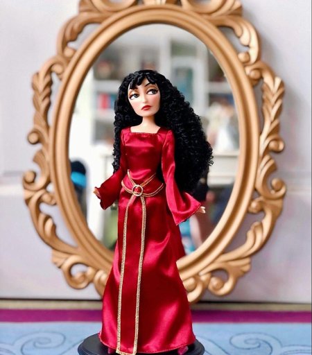 Кукла рапунцель и матушка готель