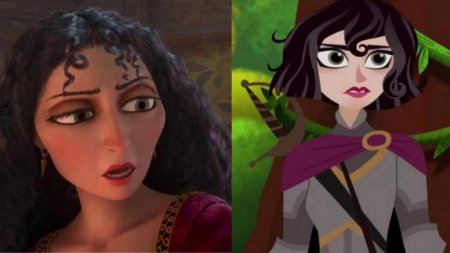 Рапунцель матушка готель