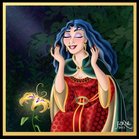 Рапунцель матушка готель