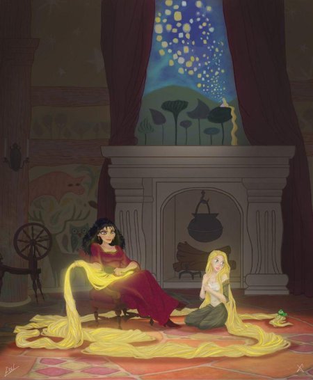 Дисней рапунцель