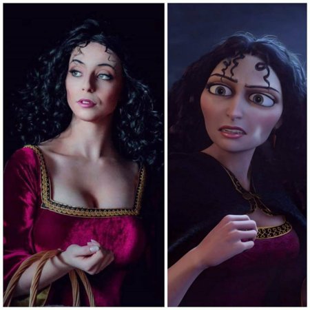 Матушка готель и рапунцель