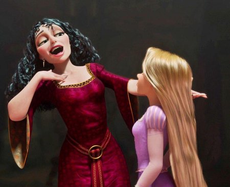 Рапунцель матушка готель