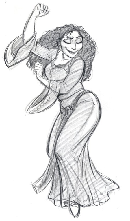 Тиана дисней скетч