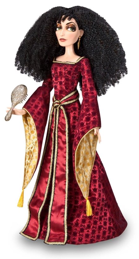 Кукла рапунцель и матушка готель