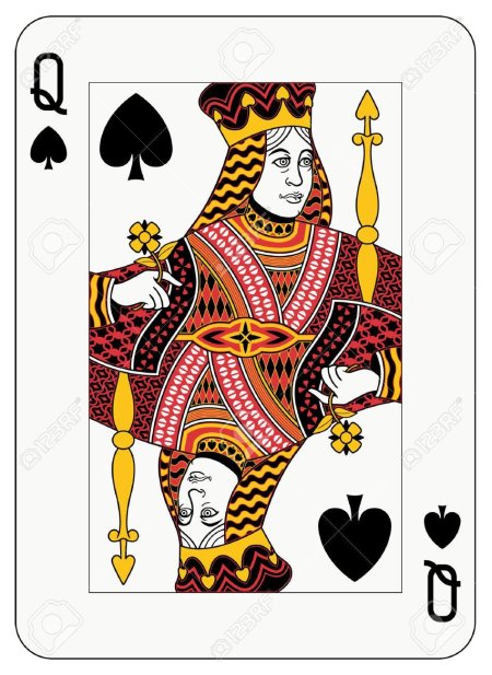 Карты игральные валет пики