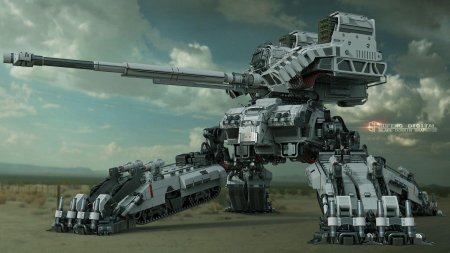Сверхтяжёлый танк будущего левиафан