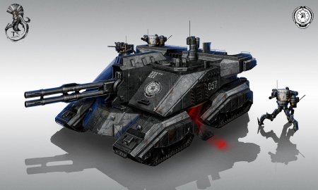 Сверхтяжёлый танк будущего левиафан