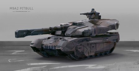 Сверхтяжёлый танк будущего левиафан